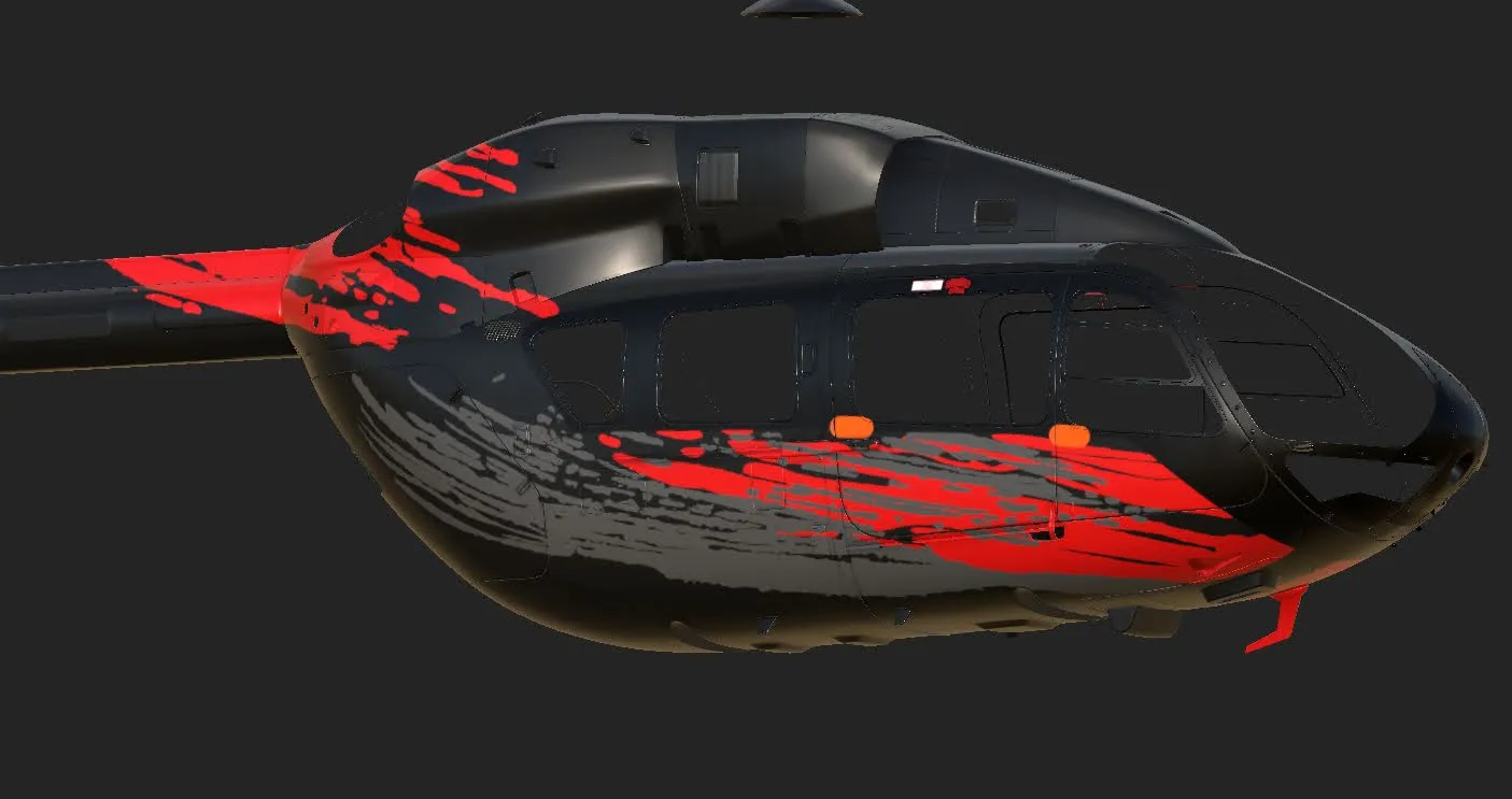 Airbus H145 HB-XNL Full Pattern Integration