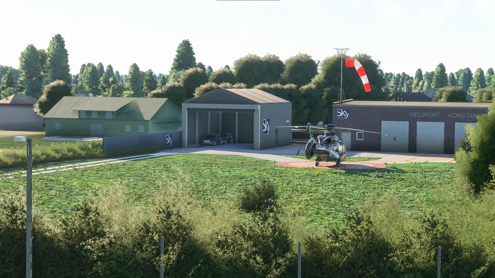 EPKH - Konstancin Heliport Scenery